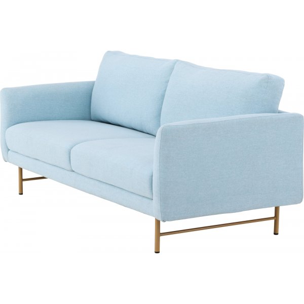 Sky 3-sits soffa - Babybl/Whitewash