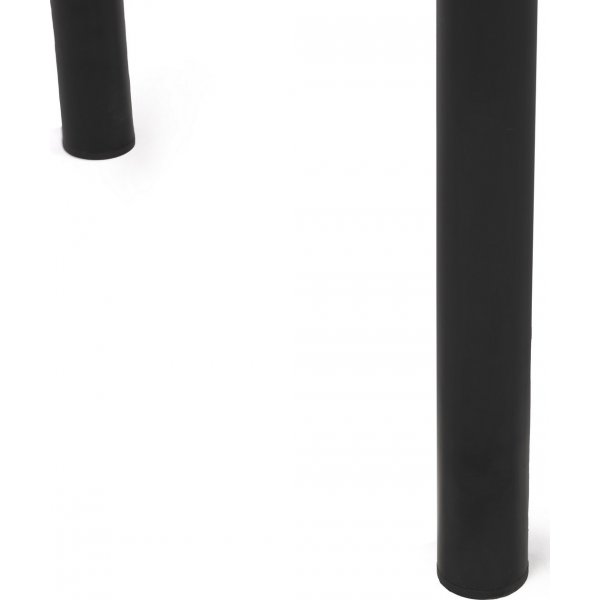 Table à manger Polo 110-170 x 75 cm - Noyer/noir Table à manger Polo 110-170 x 75 cm - Noyer/noir