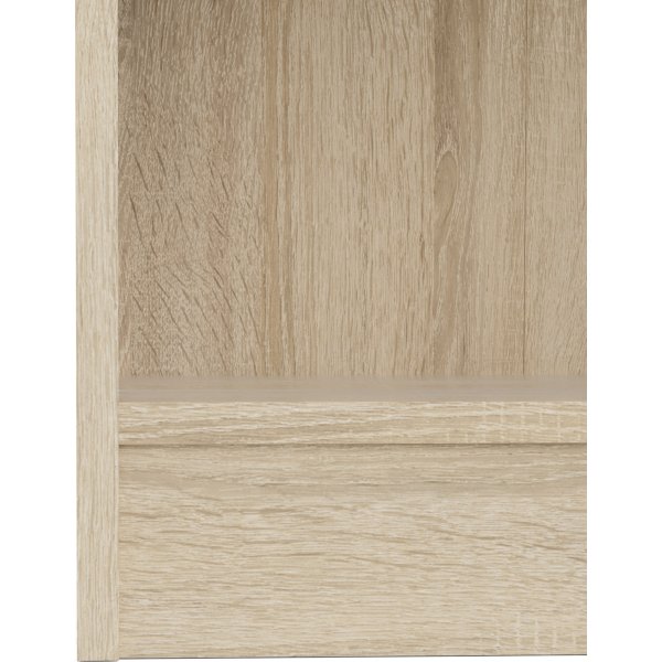 Bibliothèque haute et large Basic - Chêne Bibliothèque haute et large Basic - Chêne