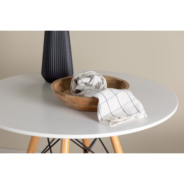 Danburi matbord 60 cm - Vit