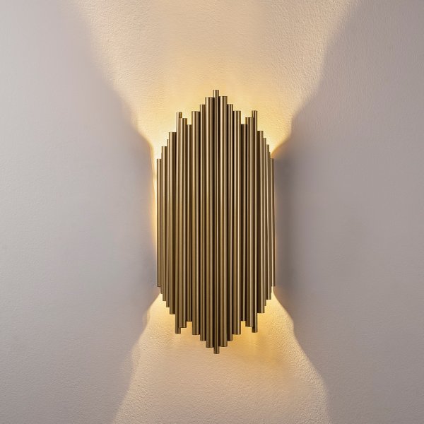 Kara wandlamp 13346 - Goud