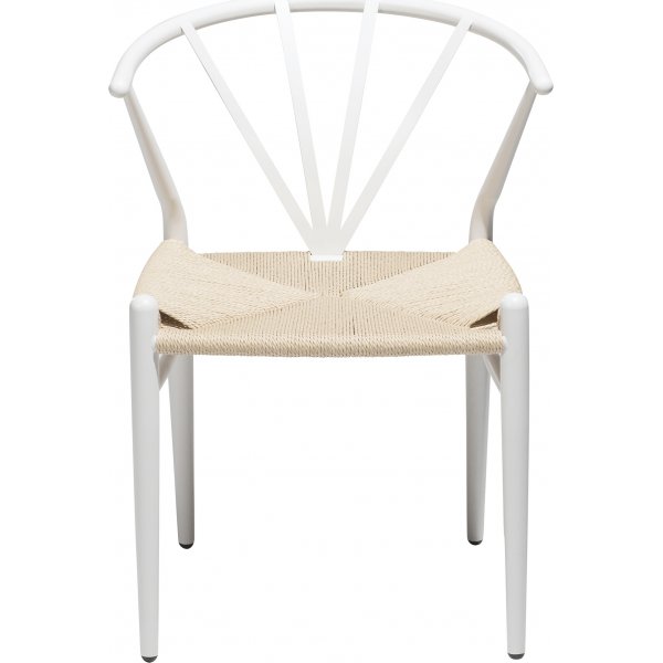 Fauteuil Delta - Blanc/beige Fauteuil Delta - Blanc/beige
