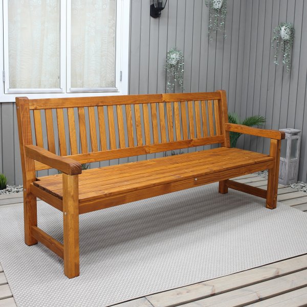 Brooklyn sittbänk - Cappuccino Brooklyn sittbänk - Cappuccino