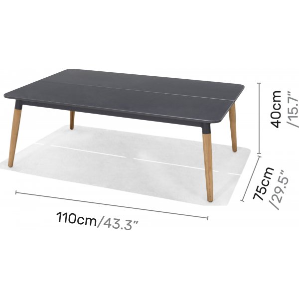 Ensemble de jardin d\\\'extérieur Lifestyle Garden, canapé-lit Ipanema avec table - Olefin gris Ensemble de jardin d\\\'extérieur Lifestyle Garden, canapé-lit Ipanema avec table - Olefin gris