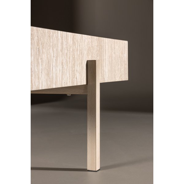 Vadholmen soffbord 130 x 76 cm - Whitewash