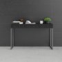 Function Plus skrivbord 125,8 x 51,6 x 76,5 cm - Svart