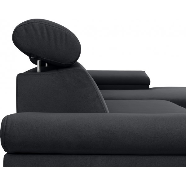 Santi divan slaapbank rechts - Grijs Santi divan slaapbank rechts - Grijs