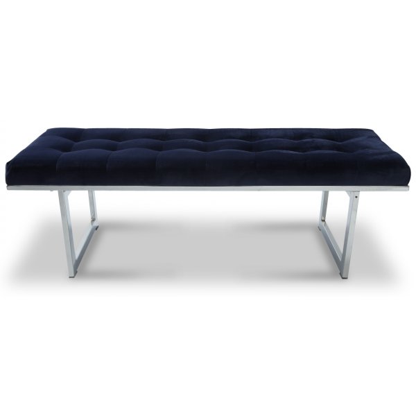 New York knappad bnk 130 cm - Bl/krom