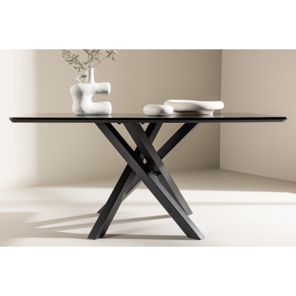 Piazza soffbord 100 x 60 cm - Svart Piazza soffbord 100 x 60 cm - Svart