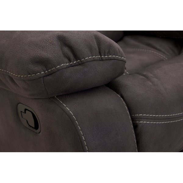 Reclinerfåtölj elektrisk grå - Kensington Reclinerfåtölj elektrisk grå - Kensington