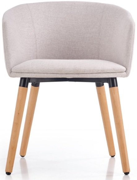 Vester matstol - Beige (Tyg) / Trä Vester matstol - Beige (Tyg) / Trä