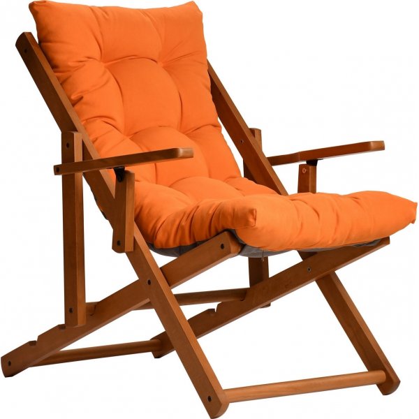 Repose dckstol - Orange + Textilskydd fr mbler
