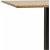 Table  manger Fano 70 x 70 cm - Naturel