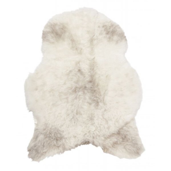 Nelly biologische lamsvacht Wit/zwart