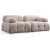 Petite 2-sits soffa - Cream