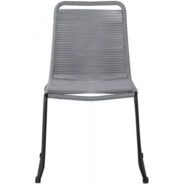 Lindos matstol - Grå/Svart Lindos matstol - Grå/Svart