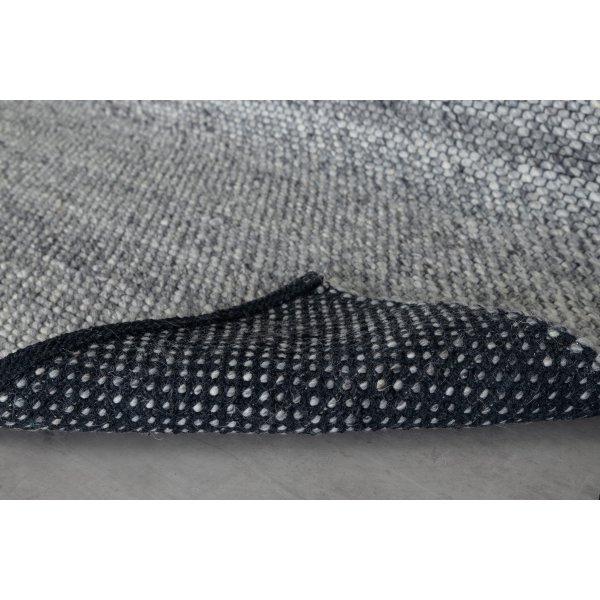 Allison wollen vloerkleed - Zilverkleurige wol Allison wollen vloerkleed - Zilverkleurige wol