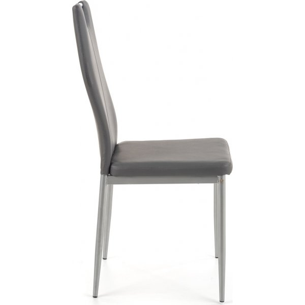 Chaise Jacob en PU gris Chaise Jacob en PU gris