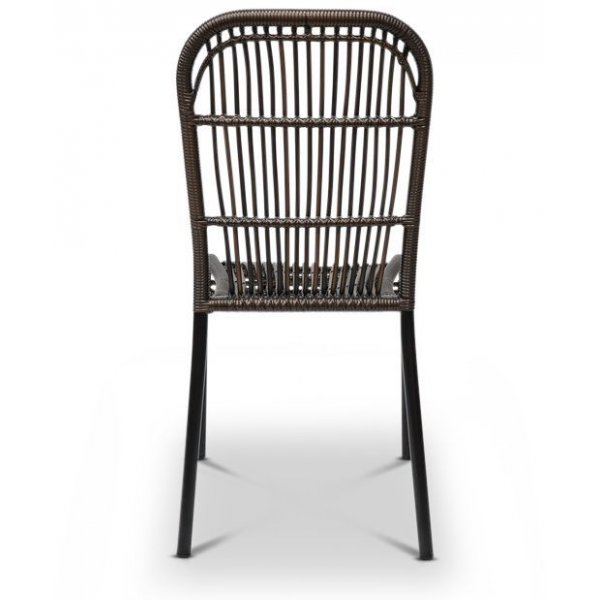 Vilani stol - Brun konstrotting