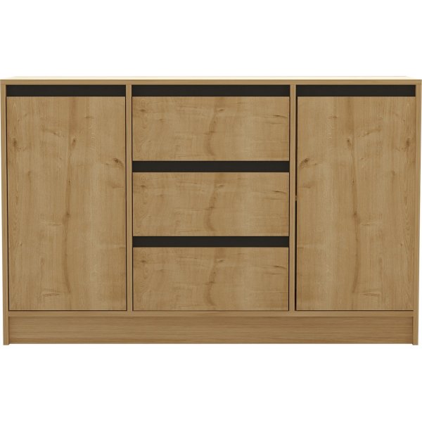 Buffet Sadu - Chêne saphir/anthracite Buffet Sadu - Chêne saphir/anthracite