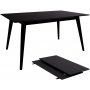 Copenhagen Matbord - Svart - 150/230x95