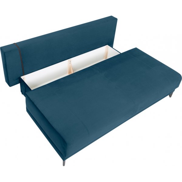 Canapé convertible 3 places Sentila - Bleu Canapé convertible 3 places Sentila - Bleu