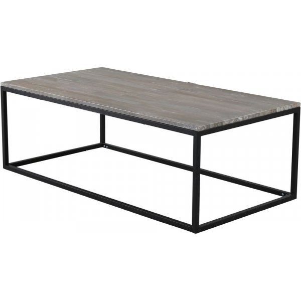 Table basse Kvarnsen 120 x 60 cm - Teck brun vintage