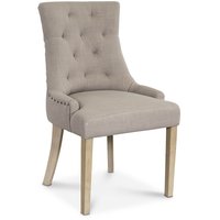 Tuva stol - Beige med antikbehandlade ben Tuva stol - Beige med antikbehandlade ben