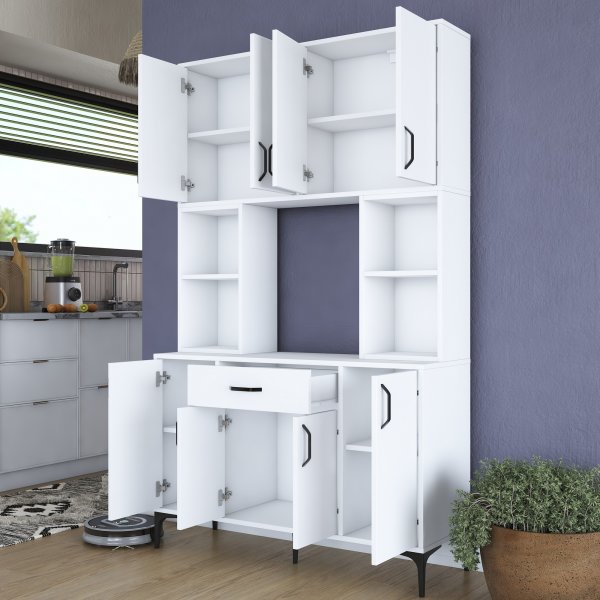 Armoire Jericho 129 - Blanc Armoire Jericho 129 - Blanc