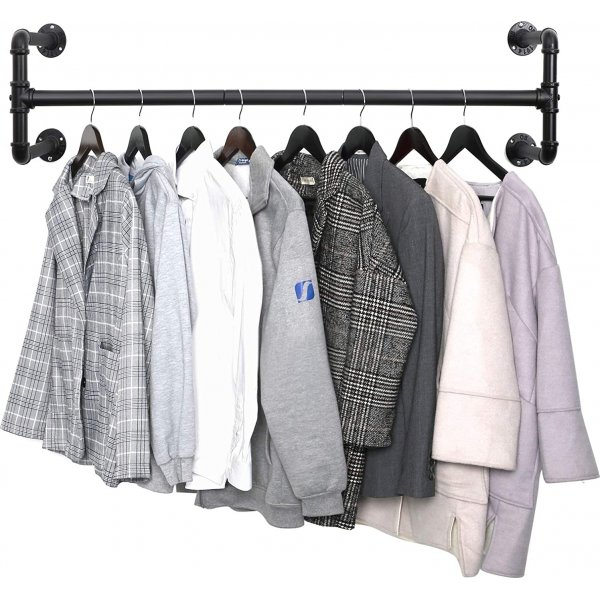 Tringle à vêtements Commander - Noir Tringle à vêtements Commander - Noir