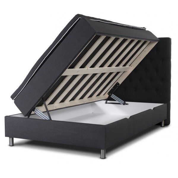 Viking Boxbed 120x200cm (valfri frg) + Mbeltassar