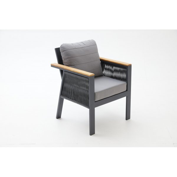 Capella loungegrupp - Antracit