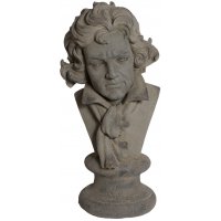 Trädgårdskonst Staty Beethoven - H70 cm