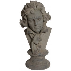 Trädgårdskonst Staty Beethoven - H70 cm