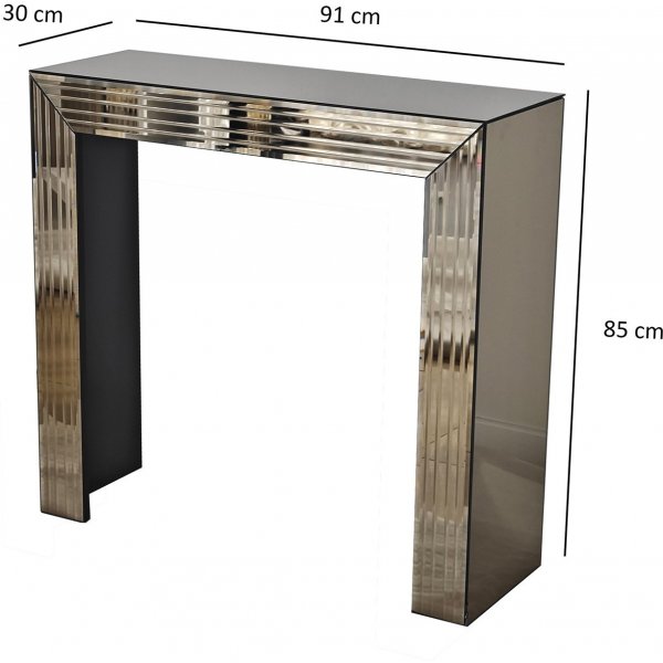 Triono comforttafel 91 x 30 cm - Brons