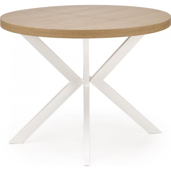 Table  manger Nastro 100-250 cm - Chne/blanc