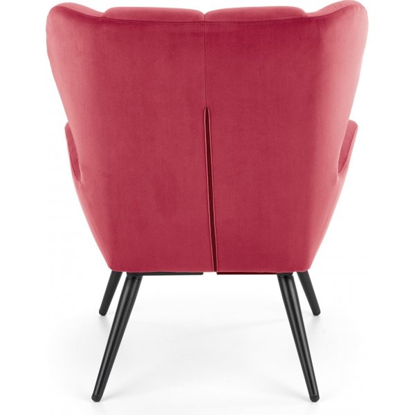 Fauteuil Halfman - Rouge Fauteuil Halfman - Rouge