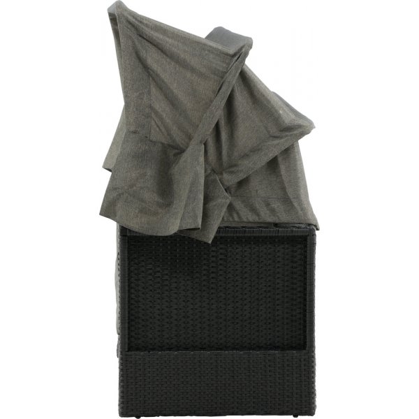 Nopy solsäng - Svart/Grå Nopy solsäng - Svart/Grå