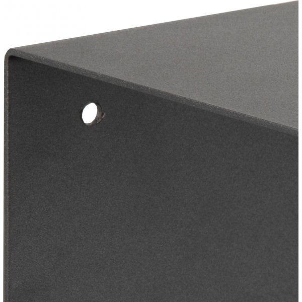 Joliet zwarte wandplank/nachtkastje 35x14x20 cm Joliet zwarte wandplank/nachtkastje 35x14x20 cm