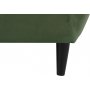Ria 3-sits soffa grn sammet