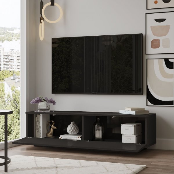 Fonda TV-bänk - Svart Fonda TV-bänk - Svart
