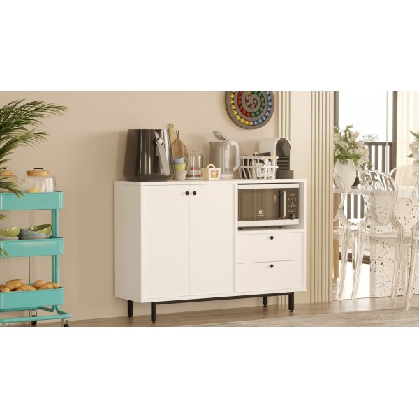 Armoire de cuisine Royce 2 - Blanc Armoire de cuisine Royce 2 - Blanc