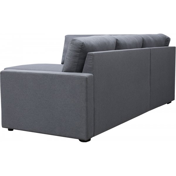 Canapé lit d\\\'angle Dream avec rangement - Gris foncé Canapé lit d\\\'angle Dream avec rangement - Gris foncé