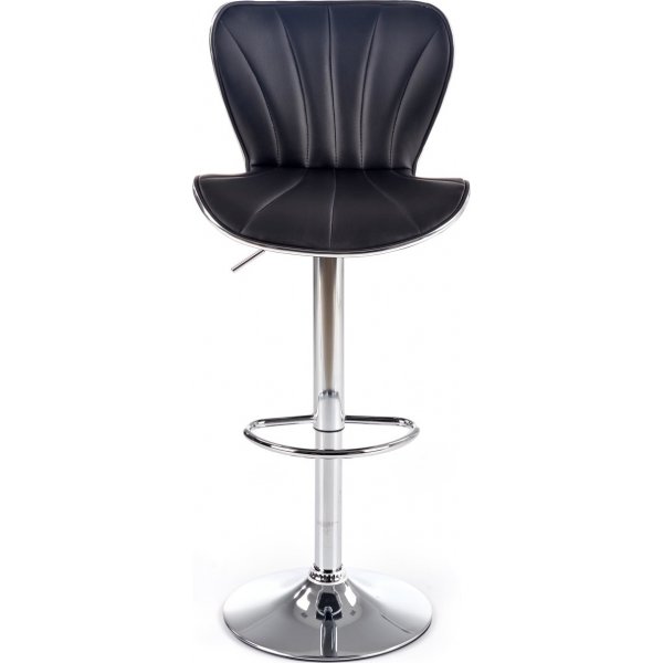 Barstol i svart PU gaslift + Fläckborttagare för möbler Barstol i svart PU gaslift + Fläckborttagare för möbler