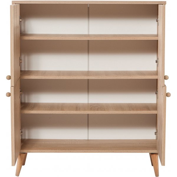 Armoire Multilux - Chêne Sonoma/noir Armoire Multilux - Chêne Sonoma/noir