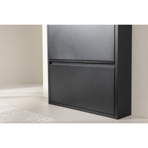 Bonito skoskåp - Svart Bonito skoskåp - Svart