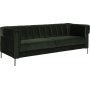 Saga 3-sits soffa - Grn