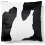 Wille kuddfodral Svart/Vit - 45 x 45 cm