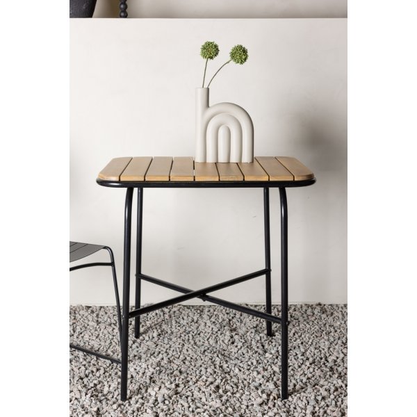 Holmbeck salontafel - Zwart/Natuurlijk