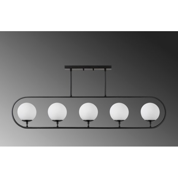 Plafonnier Klenod 10611 - Noir/blanc